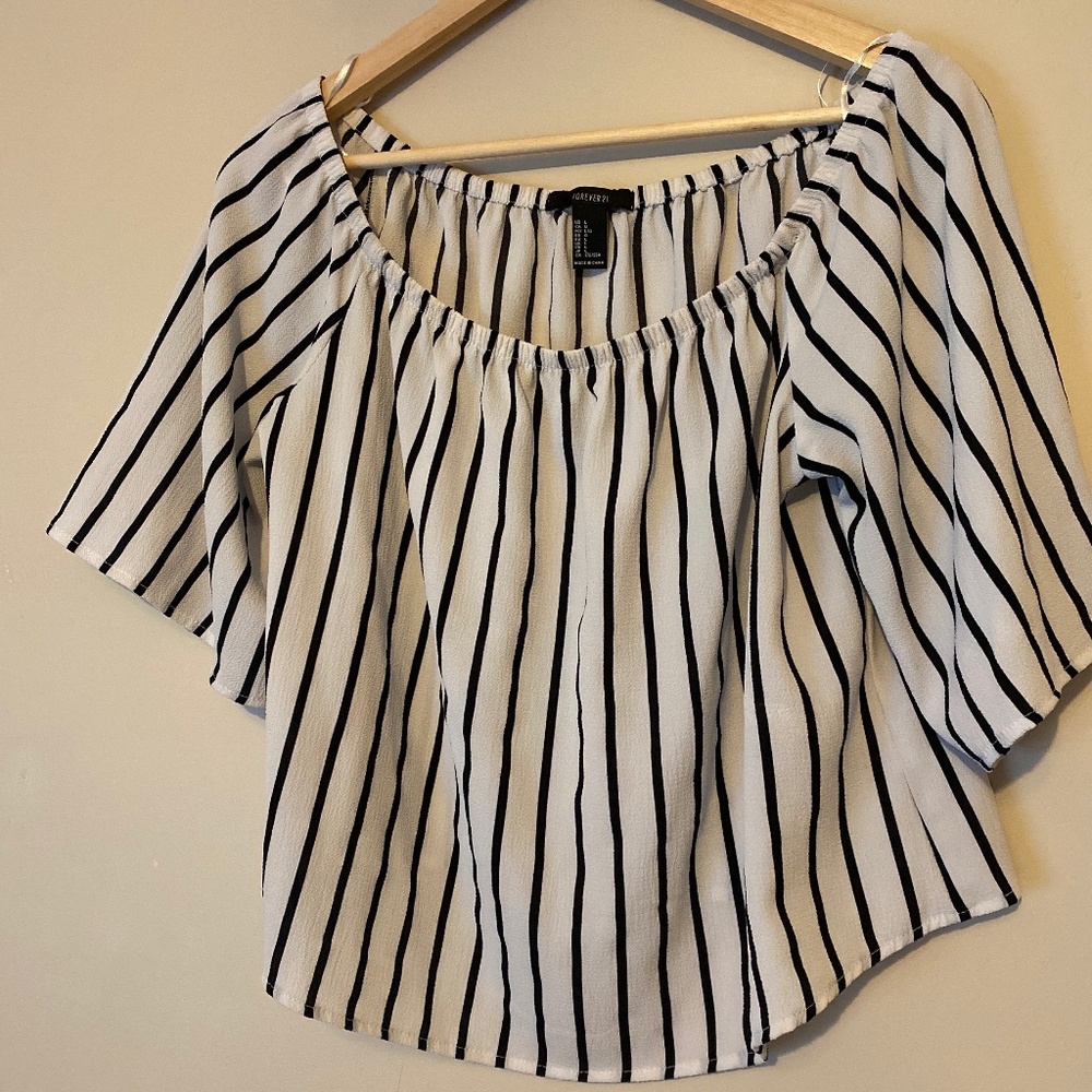 Striped women blouse